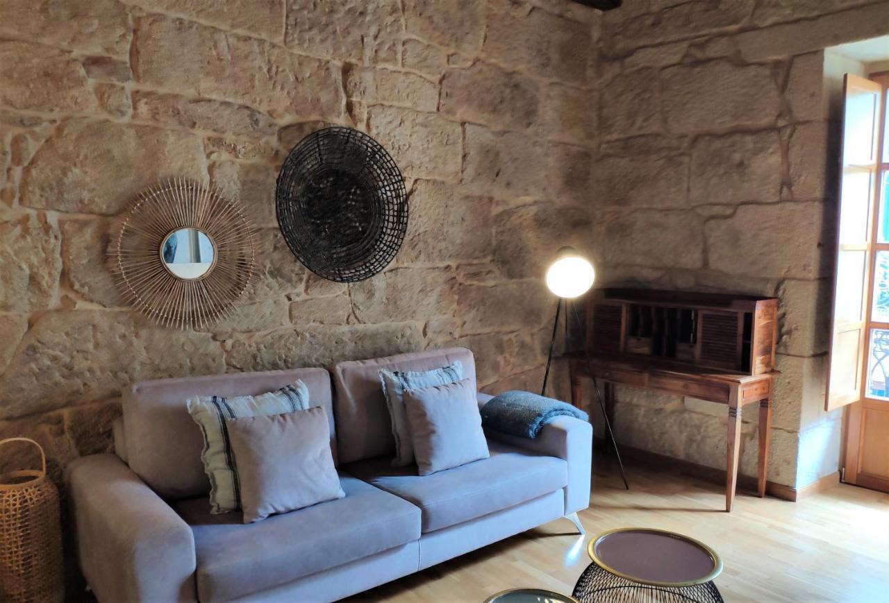 Exclusivo Apartamento En Edificio Historico Pontevedra Exteriör bild