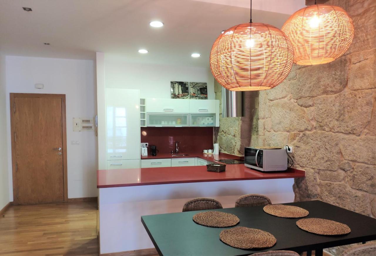 Exclusivo Apartamento En Edificio Historico Pontevedra Exteriör bild
