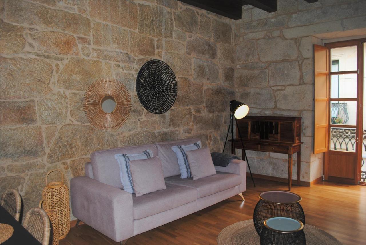 Exclusivo Apartamento En Edificio Historico Pontevedra Exteriör bild
