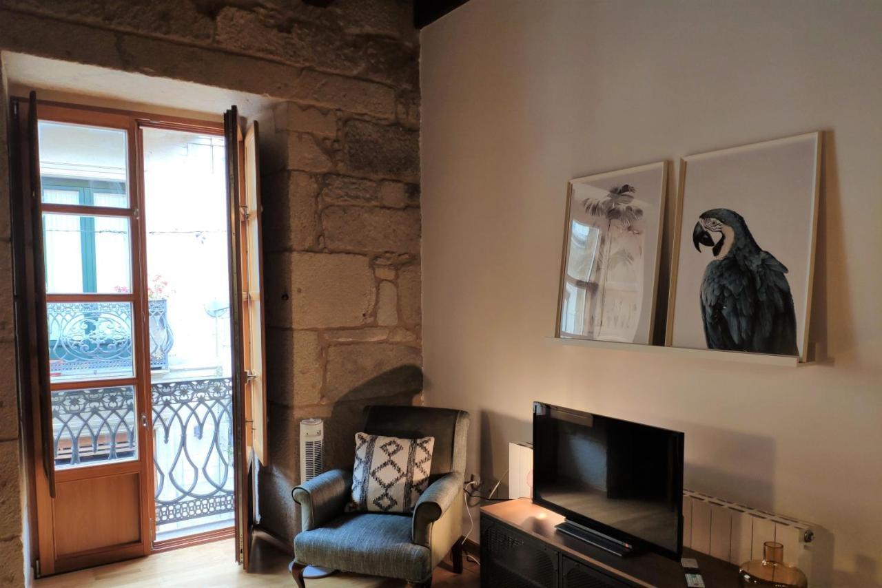 Exclusivo Apartamento En Edificio Historico Pontevedra Exteriör bild