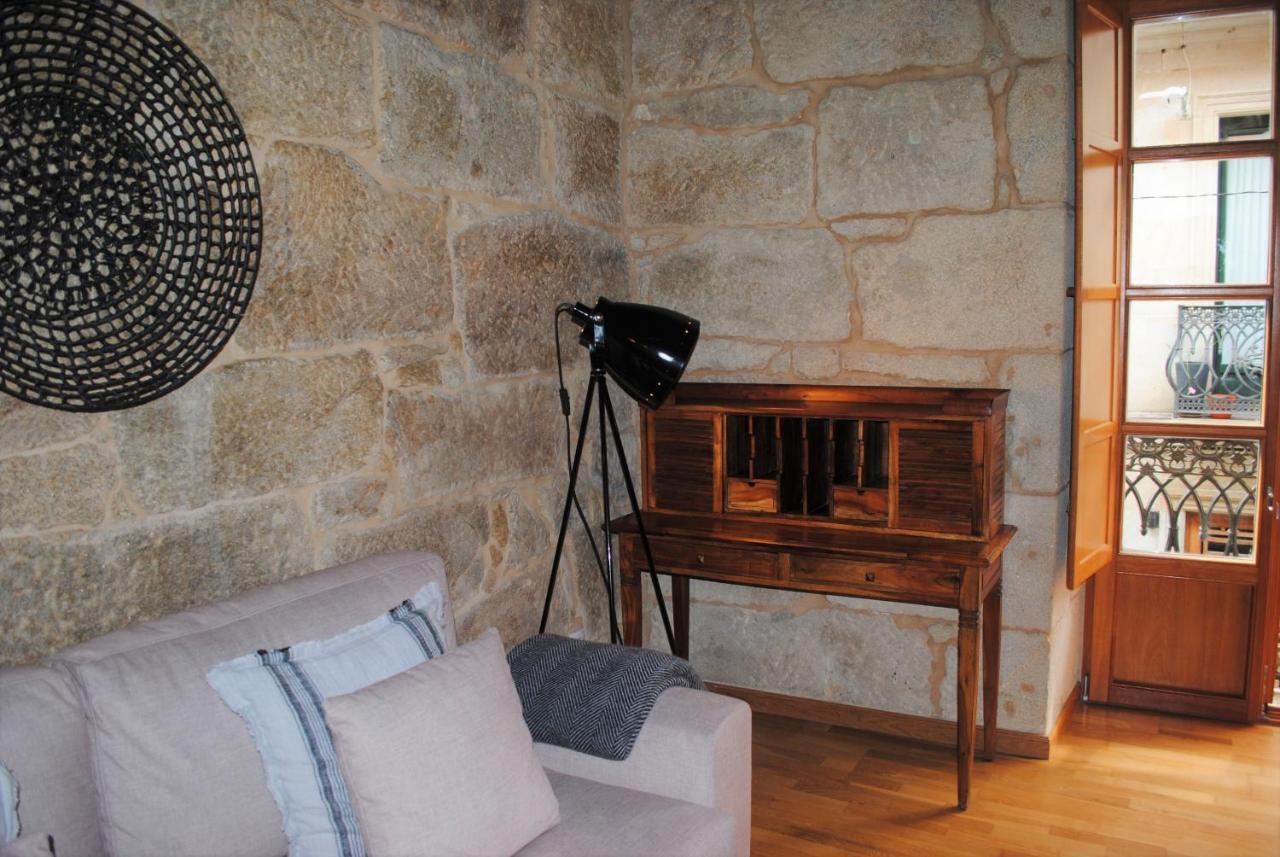 Exclusivo Apartamento En Edificio Historico Pontevedra Exteriör bild